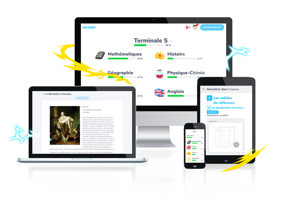Kartable est disponible sur tous les supports